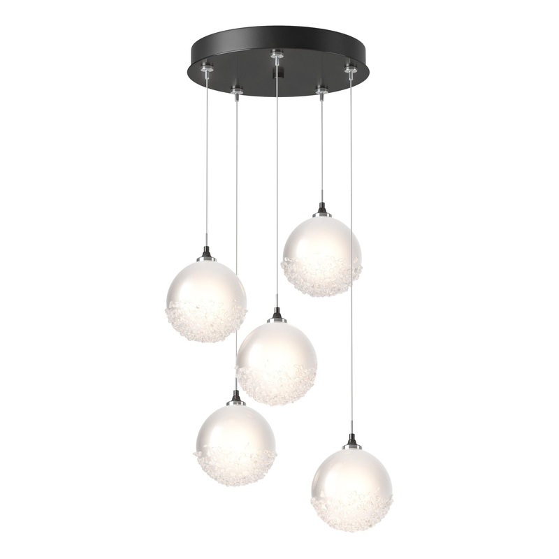 Fritz Globe 5-Light Pendant Ink