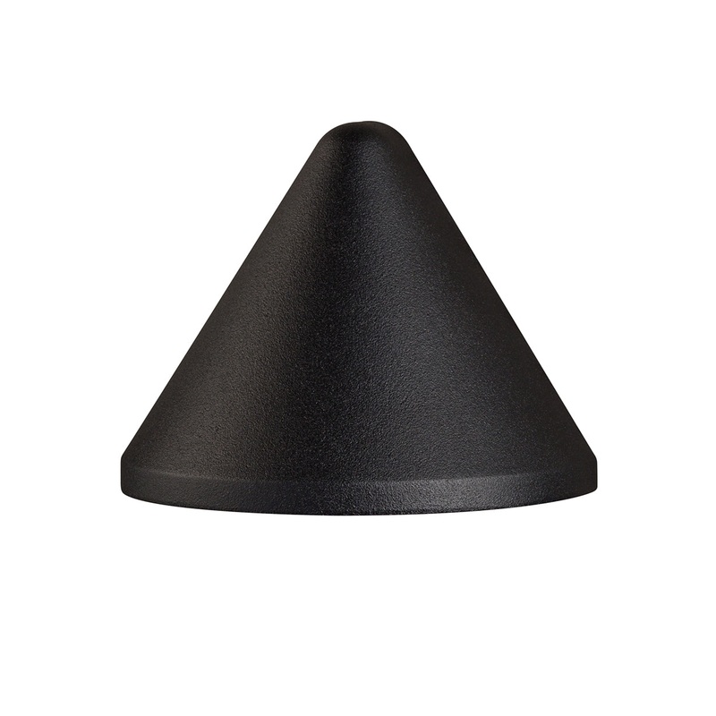 Kichler 16110BKT30 LED Deck Light, Textured Black