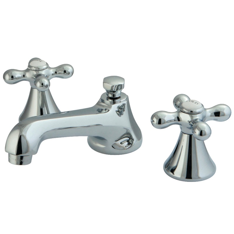 Kingston Brass KS4471AX 8 in. Widespread Bathroom Faucet, Polished Chrome
