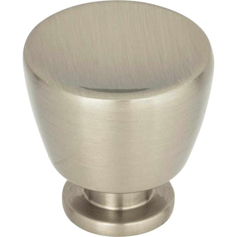 Atlas Homewares Conga Knob 1 1/4 inch Brushed Nickel