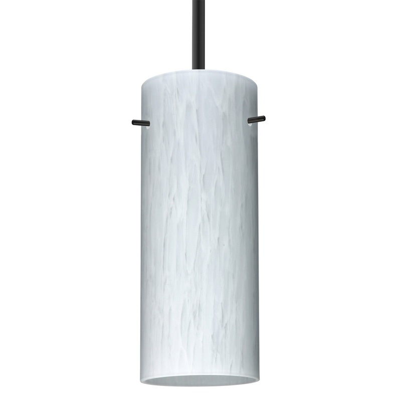 Besa 1TT-412319-LED-BK Besa Stilo 10 Stem Pendant LED Pendant Black