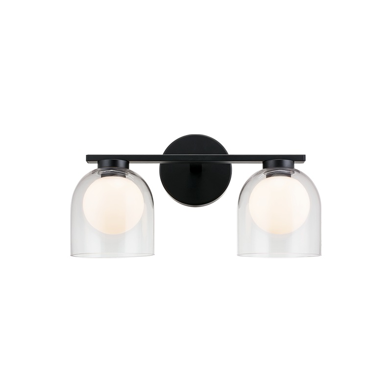 Derbishone 2-Light Wall Sconce Chrome