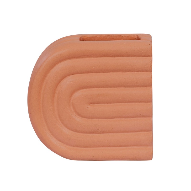 Vase from the Otto Collection in Cameo Rose Finish by Varaluz