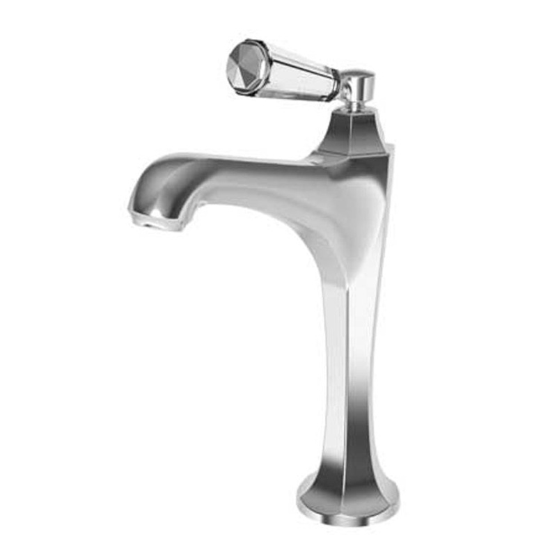Vessel Faucet Metropole 1 Lever ADA Satin Gold PVD 1.2 Gallons per Minute Faucet Height 11-1/2 Inch