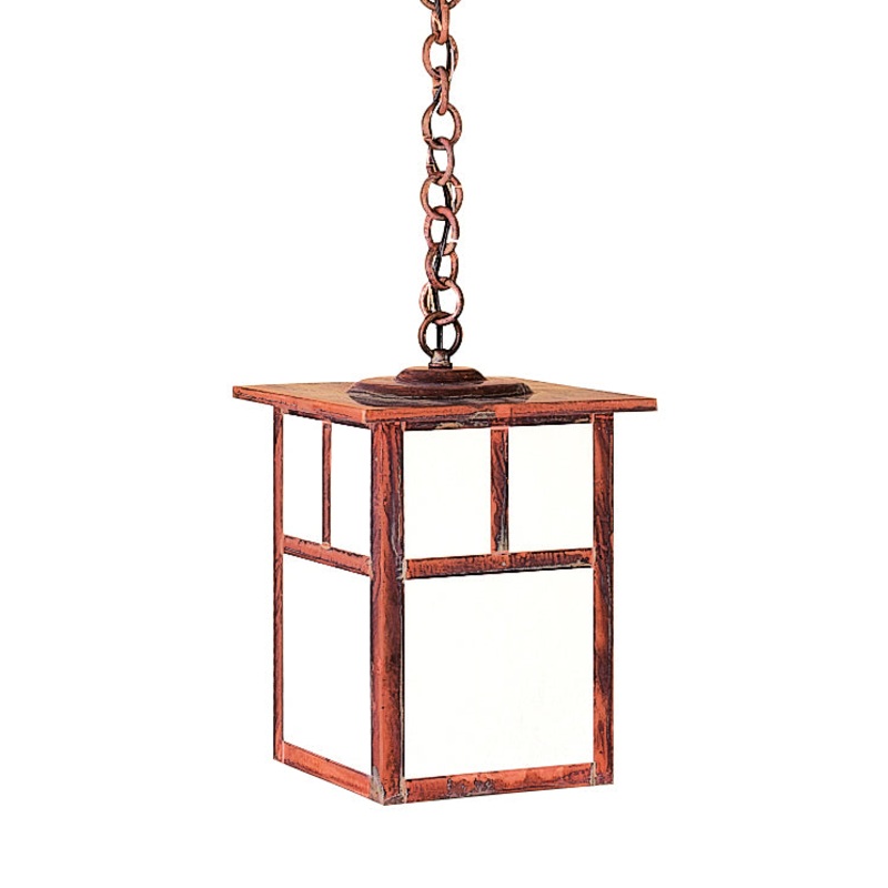Arroyo MH-10TWO-RC Mission One Light Pendant Raw Copper