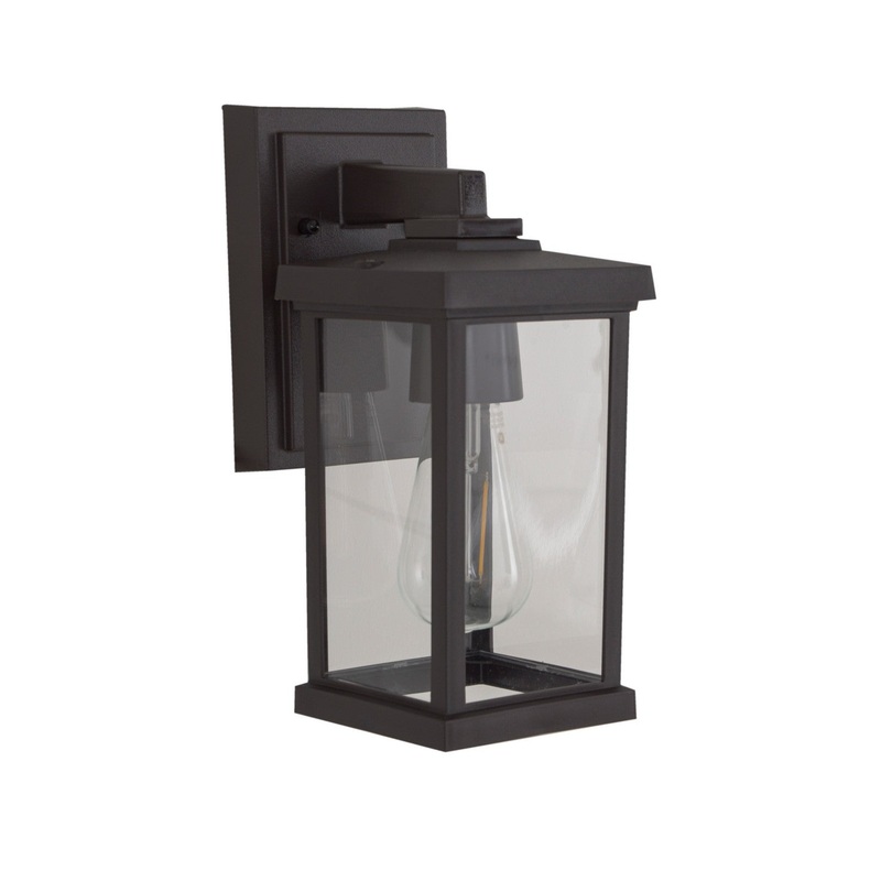 Craftmade ZA2404-BZ-C Resilience Lanterns One Light Outdoor Lantern Bronze