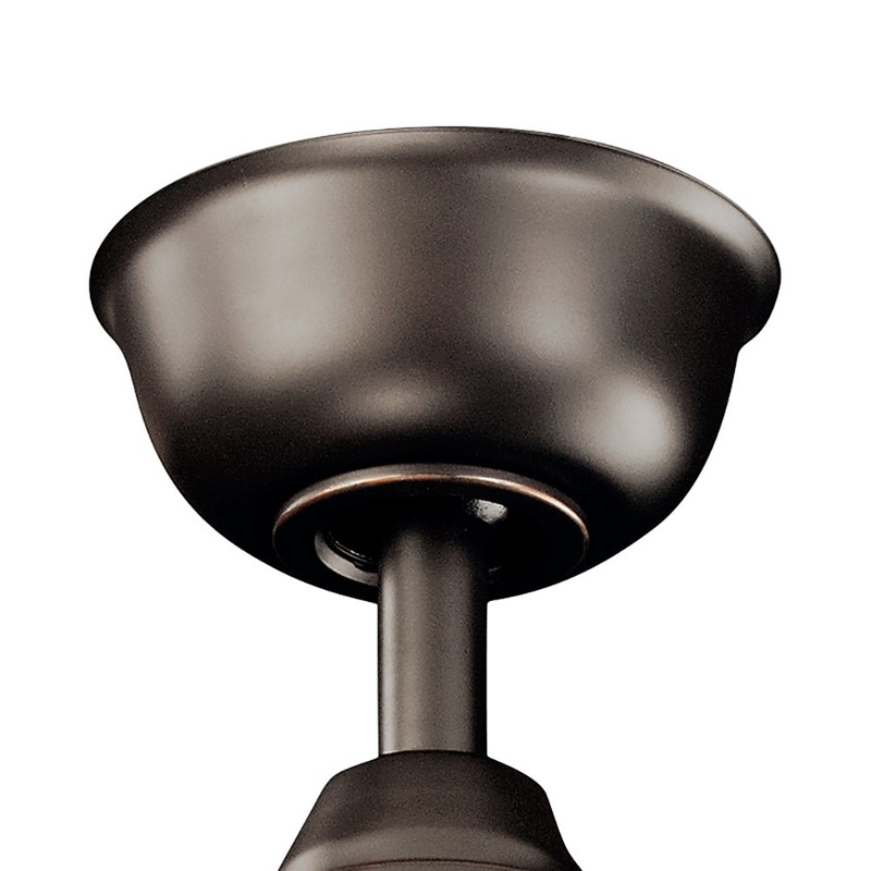 Kichler 337033OZ Down Rod Hanger System, Olde Bronze