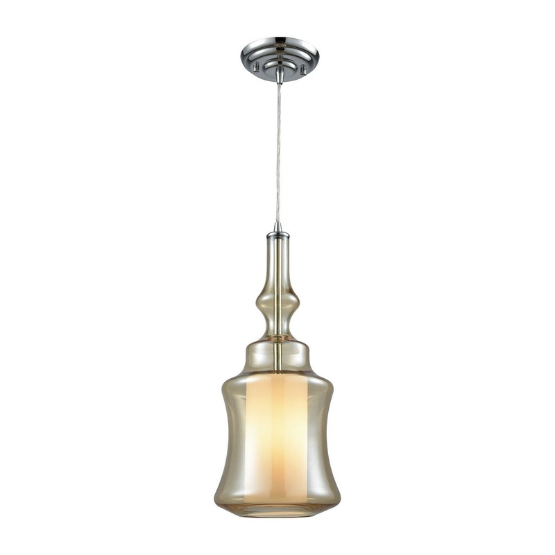 ELK Home 56502/1-LA Alora One Light Mini Pendant Polished Chrome