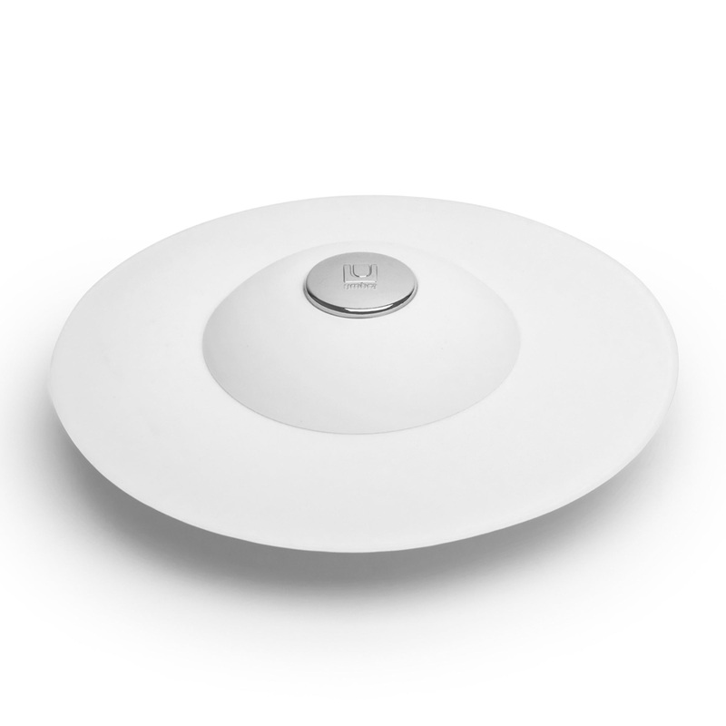 Flex Drain Stop – Hair Catcher White