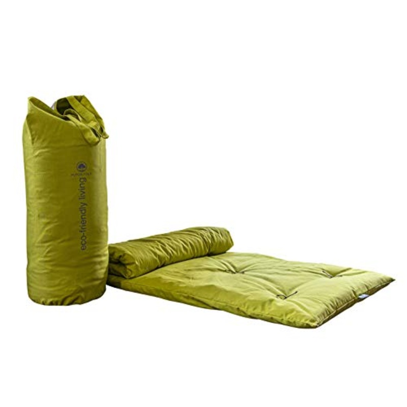 Futon Italy – Futon Arrotolato con Sacca (Lime)