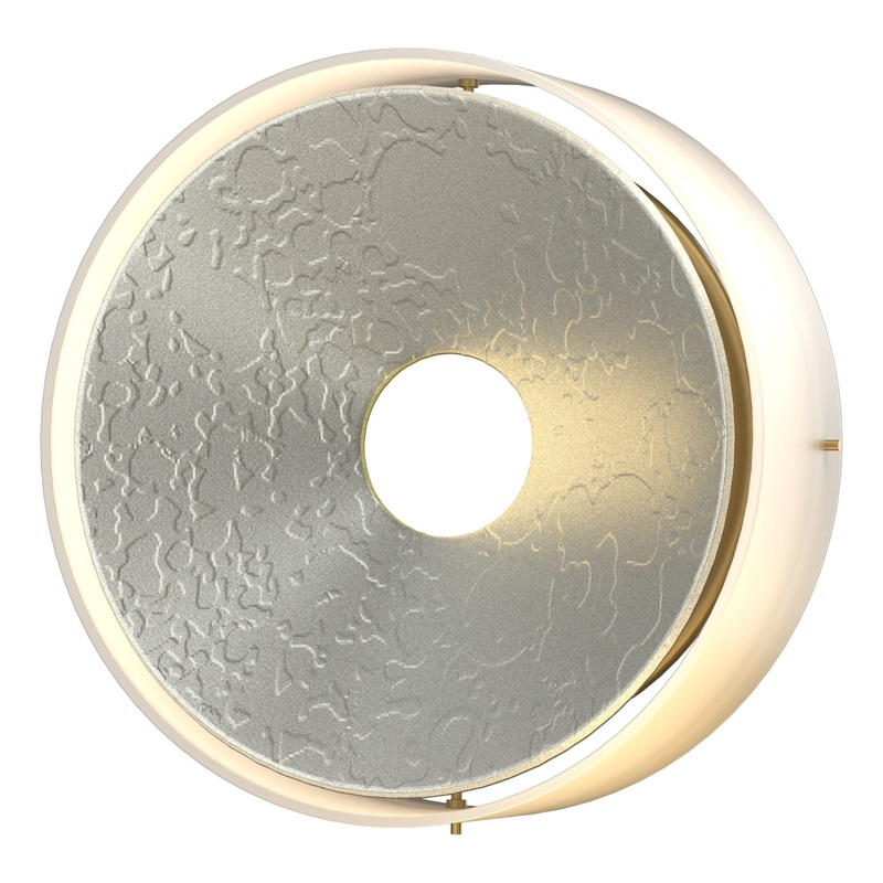 Oculus Sconce Vintage Platinum