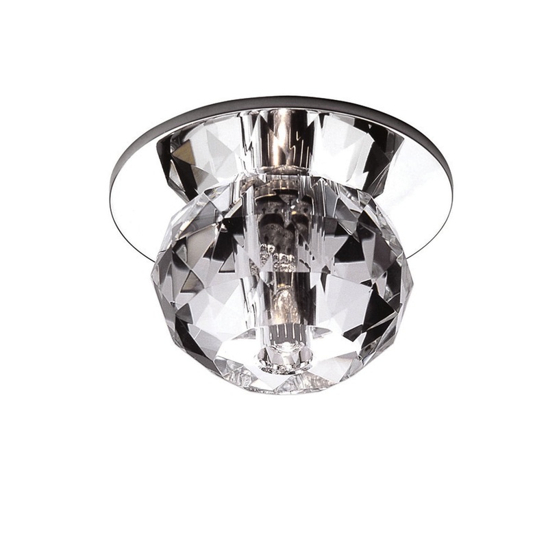 Spot-Crystal from the Beauty Collection in Clear Finish by W.A.C. Lighting