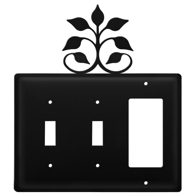 Village Wrought Iron ESSG-109 Triple Leaf Fan Switch Cover Triple CUSTOM Product