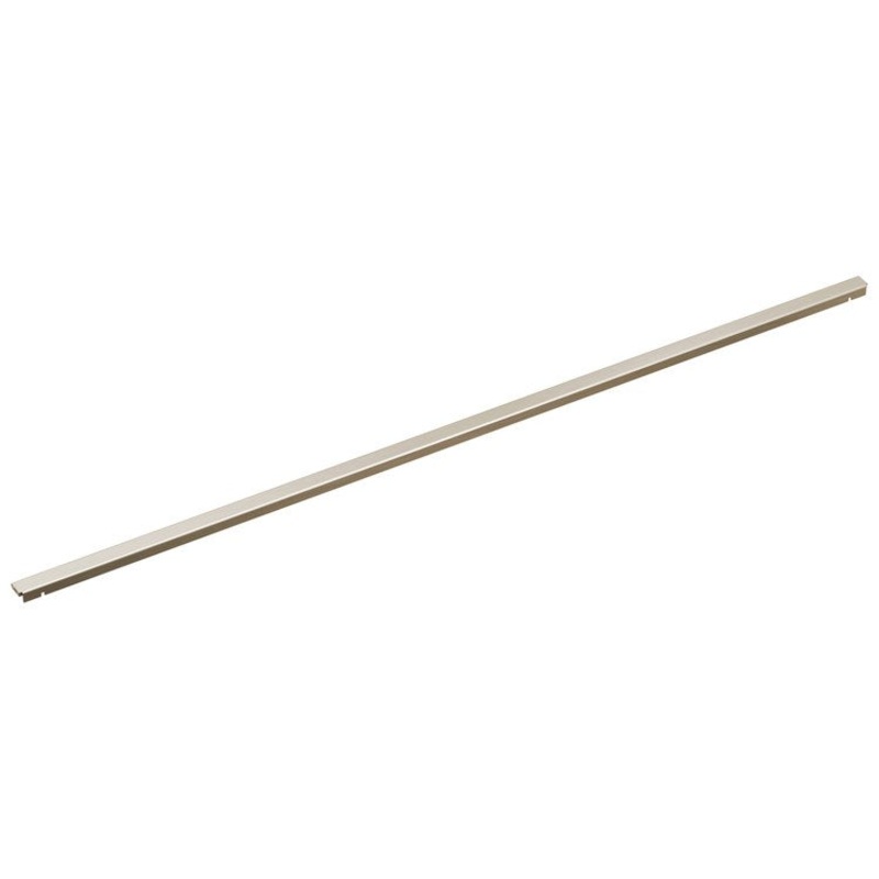 Wall Trim with Mounting Kit 48 Inch Brilliance Brushed Nickel for Reversible Linear Shower Drain