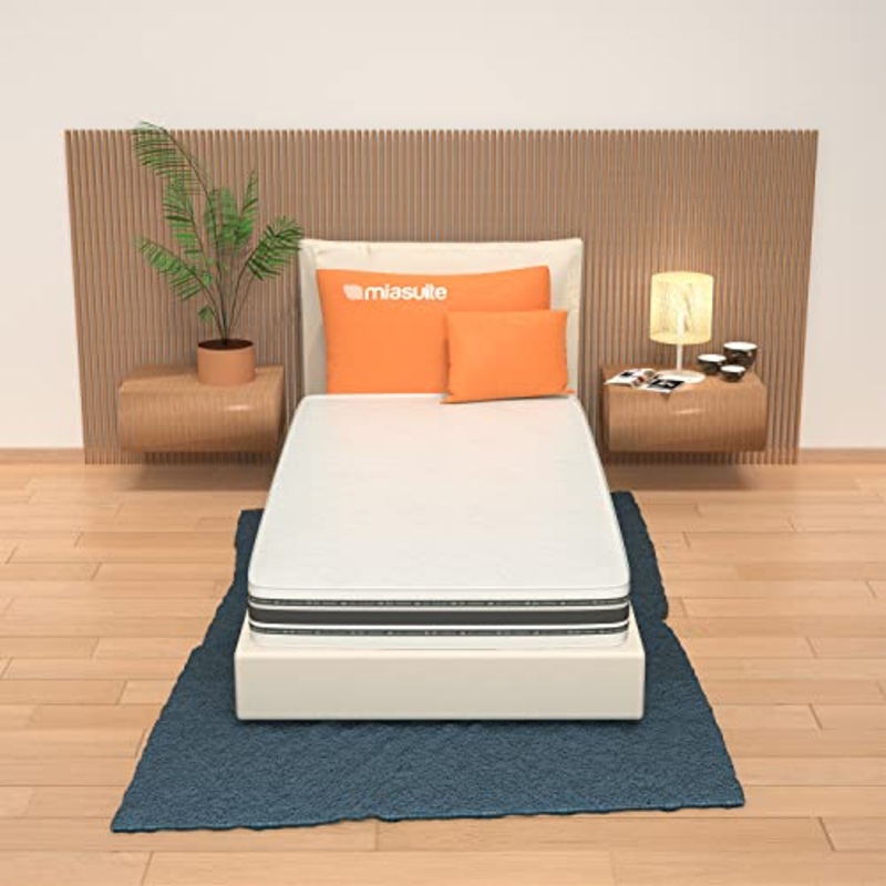 AILIME SRL Materasso Memory Foam Singolo 90X200 Alto 22 CM Ortopedico con Dispositivo Medico Materasso SOMMO