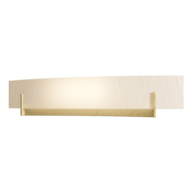 Axis Large Sconce Modern Brass White Art Glass (BB)