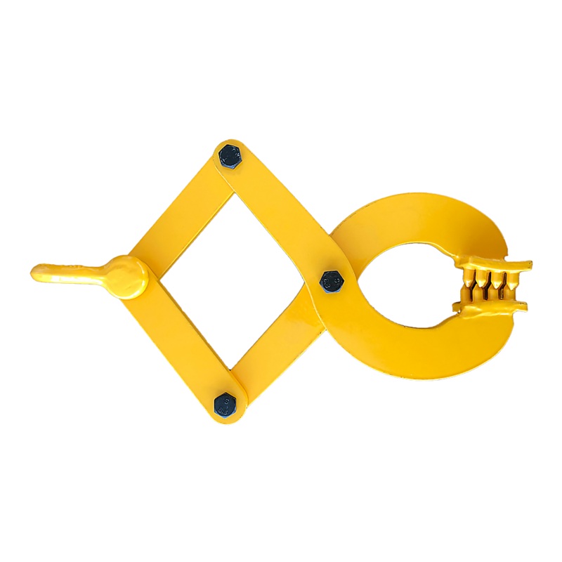 Steel Single Scissor Pallet Puller Clamp 1 Ton Capacity Pallet Grabber