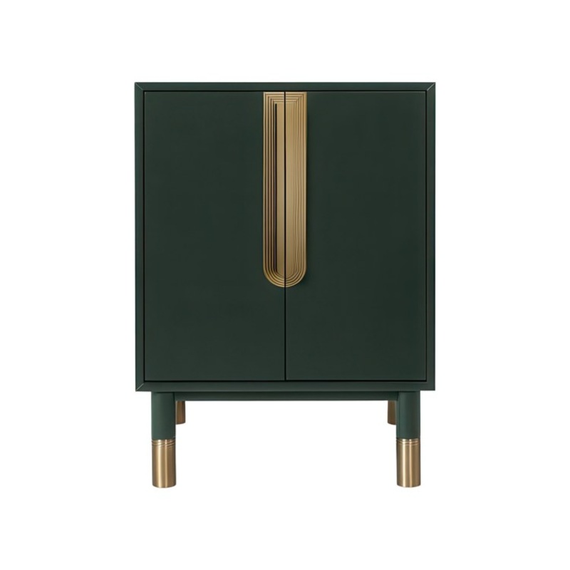 Vanity Islamorada 24 Inch Less Top Nori Aged Brass 2 Doors