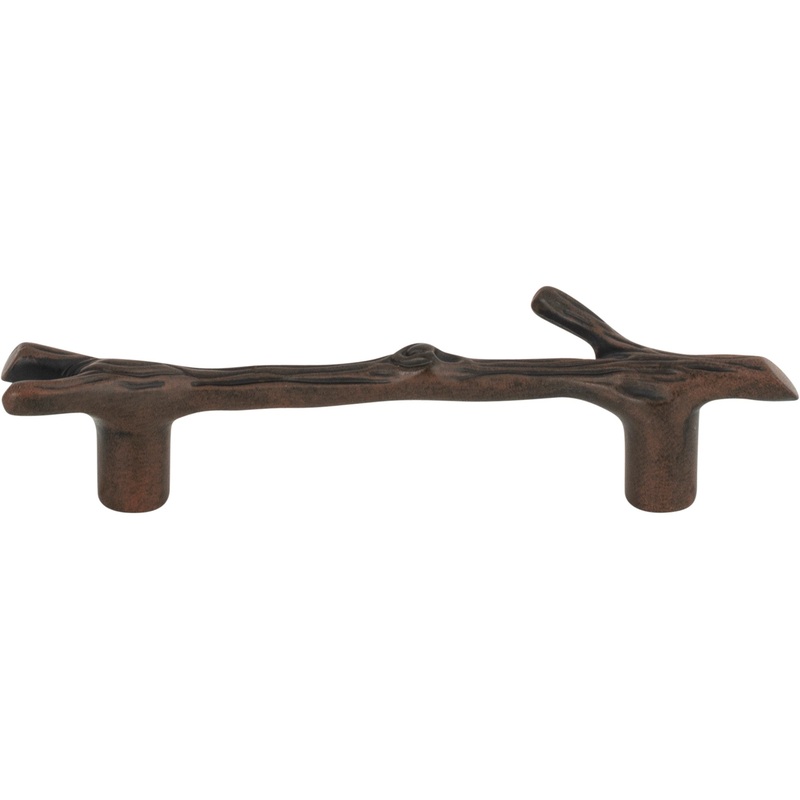 Atlas Homewares Twig Pull 3 Inch (c-c) Rust