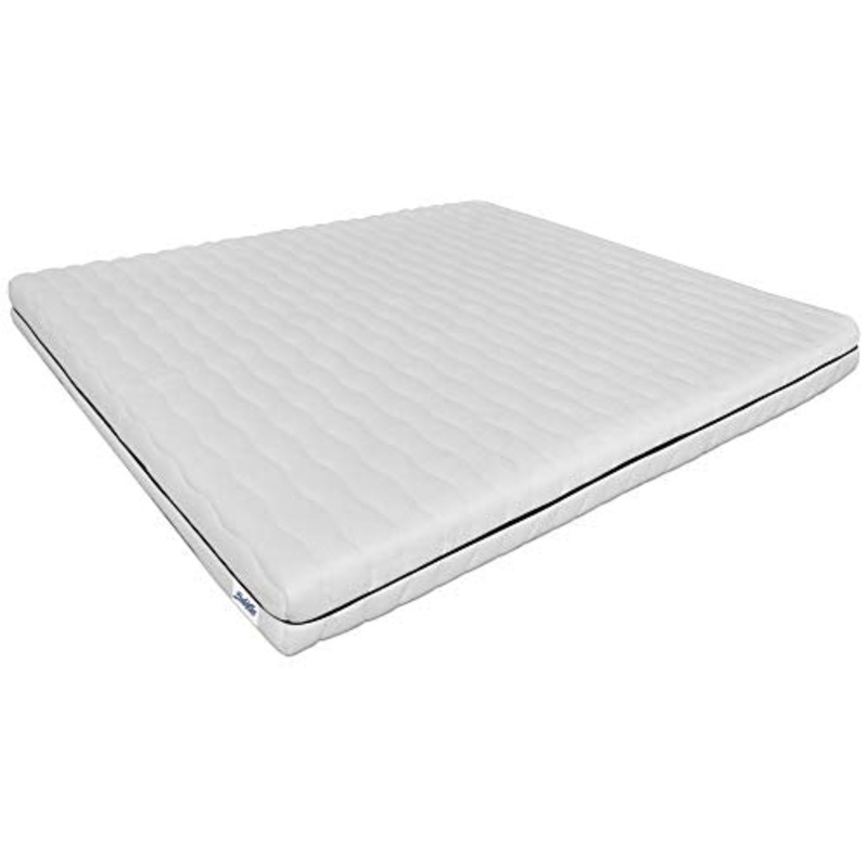 Baldiflex Emporio Materasso Singolo in Waterfoam, Altezza 15 cm, Sfoderabile, Anallergico, Traspirante, Rigidita” H2, Misura 90 x 190 cm, Nuvola H 15 cm