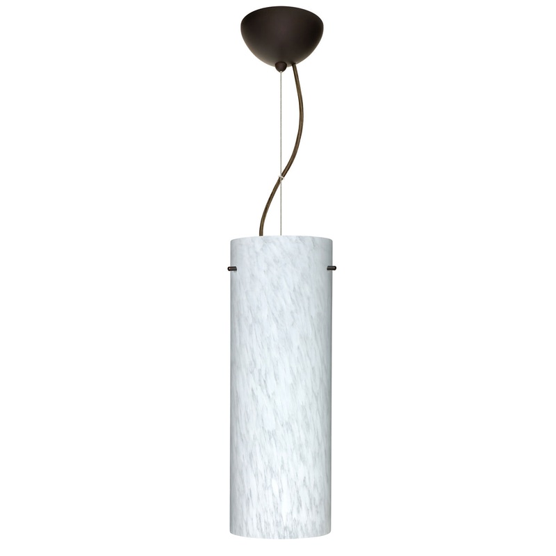 Besa 1KX-412819-BR Tondo One Light Pendant Bronze