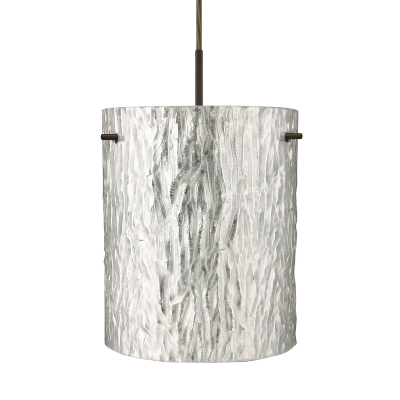 Besa J-4006SS-BR Besa Tamburo 8 Pendant One Light Pendant Bronze
