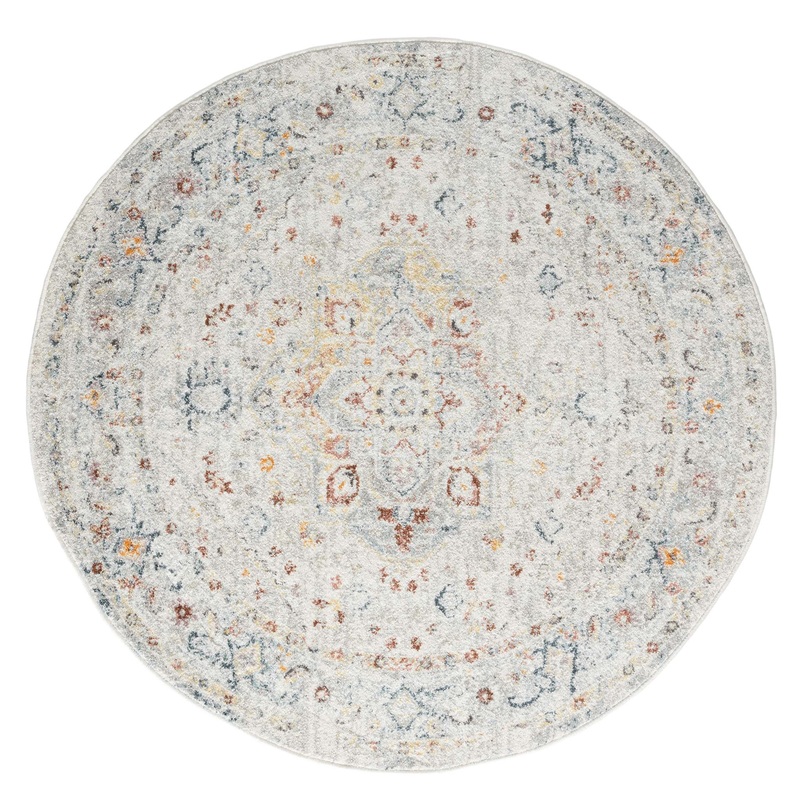 Ornate Persian Vintage Rug – Cream – 80×150