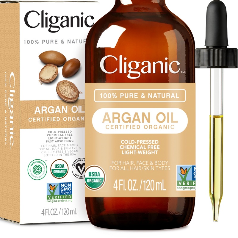 100% Pure Moroccan Argan Oil  120ml for Hair, Face, & Skin