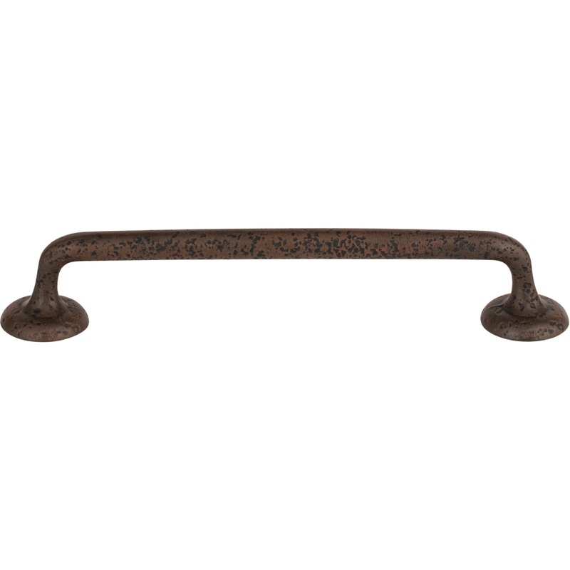 Atlas Homewares Olde World Pull 5 1/16 Inch (c-c) Rust