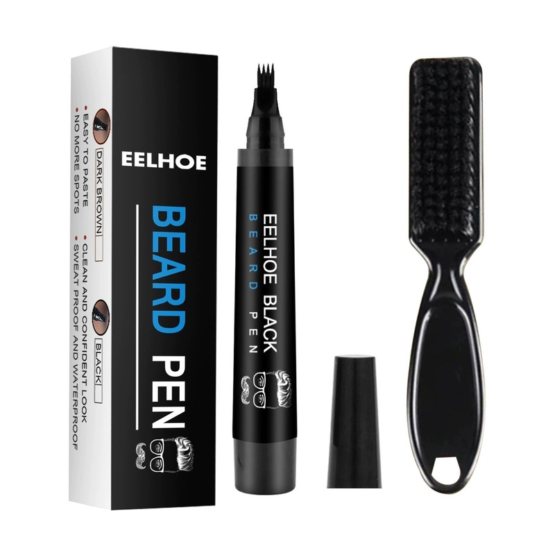 EELHOE Beard Pen Filler Kit – Waterproof & Sweatproof for a Natural Fuller Look