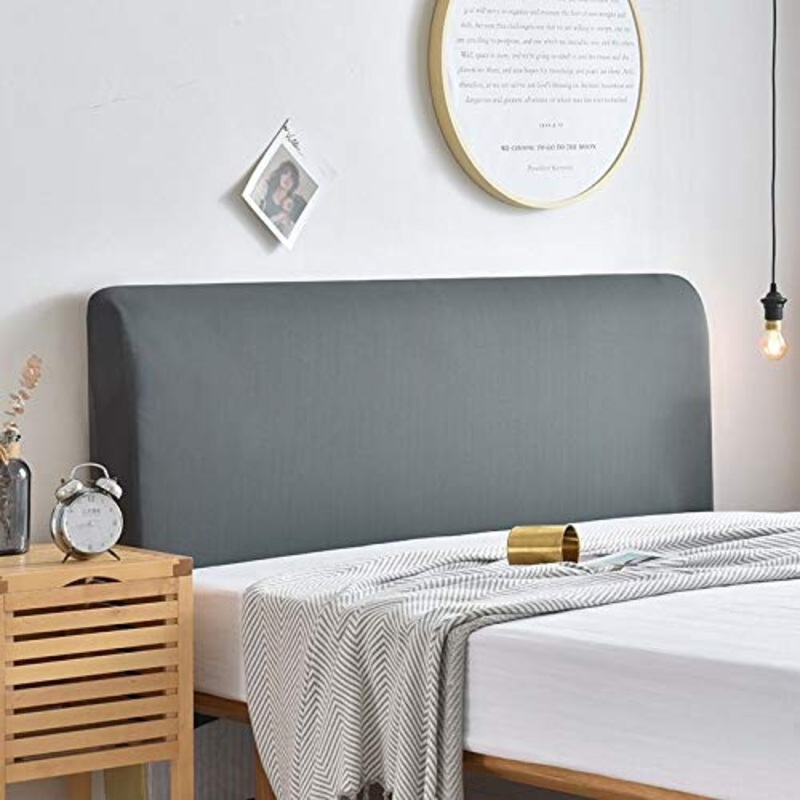 OOFAYWFD Copertura Testata Letto Fodera Protettiva per Testiera Camera Tessuto Singolo/Matrimoniale/Piazza e Mezzo Copri Testata Letto Contenitore (Color : H, Size : 200-210cm)