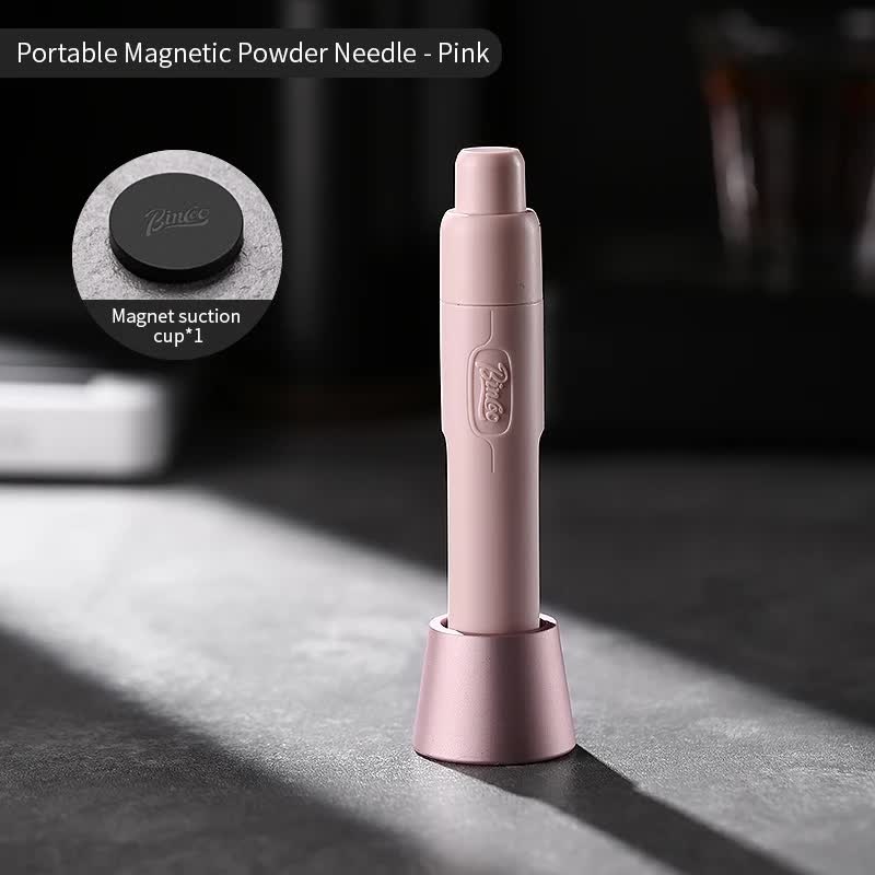 Pink Telescopic Magnetic Stainless Steel Coffee Tamper Needle – Espresso Powder Distributor