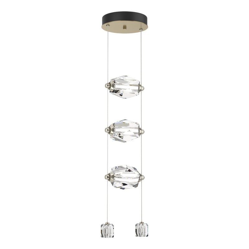 Gatsby 3-Light LED Pendant Modern Brass