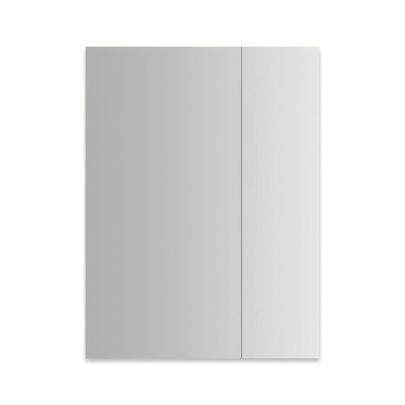 Medicine Cabinet M Series Reserve 30 x 40 x 6 Inch 2 Doors Mirrored Slow Closing Left Polished Edge/Electric/Interior Light