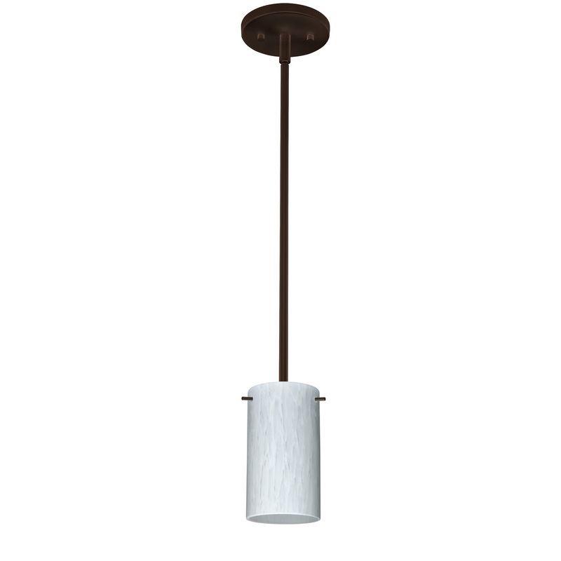Besa 1TT-440419-MED-BR Stilo One Light Pendant Bronze