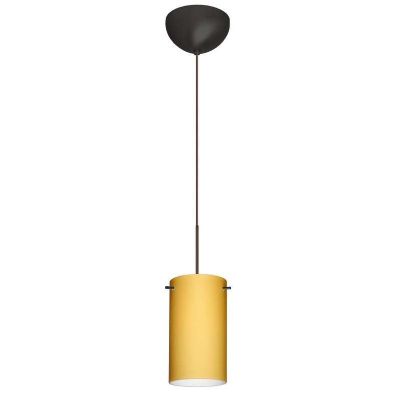 Besa 1XC-4404VM-LED-BR Stilo One Light Pendant Bronze (Discontinued)
