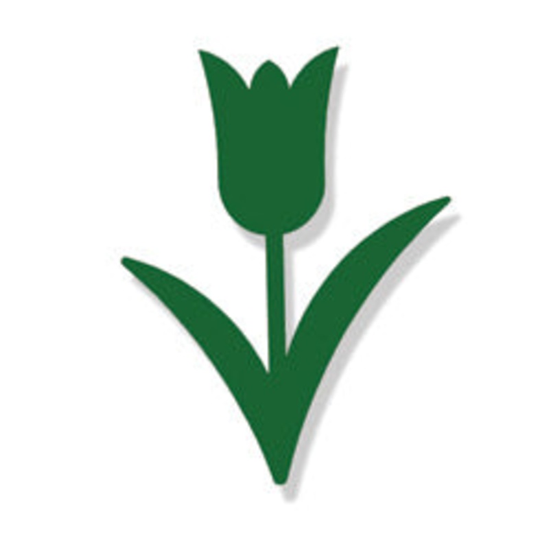 Village Wrought Iron MMB-MAG-98G Tulip Magnet Green  **FINAL SALE – Non-returnable**