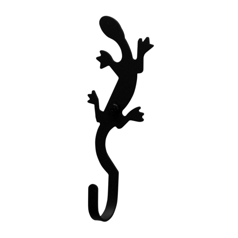 Village Wrought Iron WH-39-S Salamander Wall Hook Small