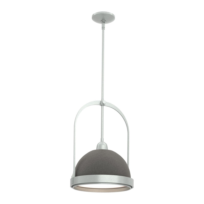 Atlas Small Pendant Vintage Platinum Natural Iron
