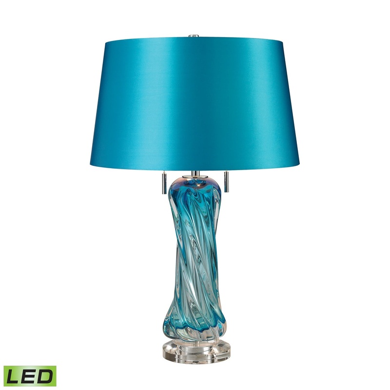 ELK Home D2664-LED Vergato LED Table Lamp Blue