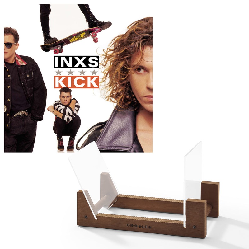 Inxs Kick – Vinyl Album & Crosley Record Storage Display Stand