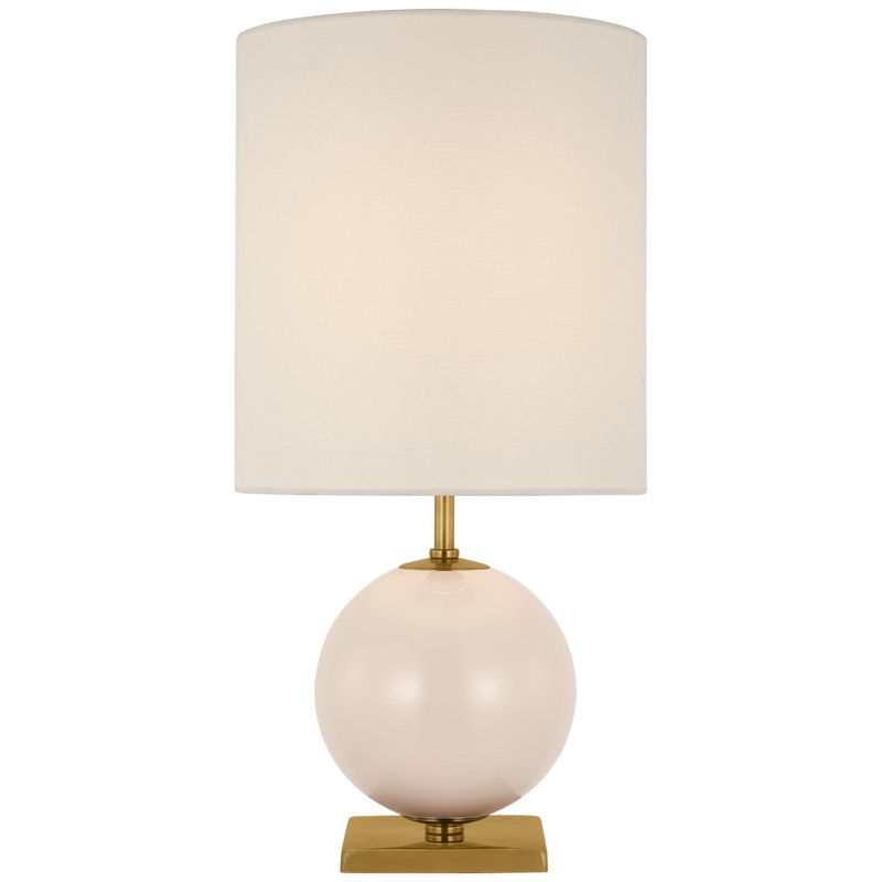 LED Table Lamp from the Elsie Collection in Blush Finish by Visual Comfort Signature