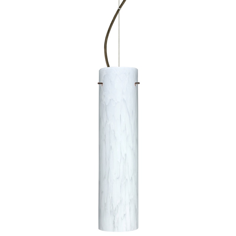 Besa 1KX-722419-BR Stilo One Light Pendant Bronze