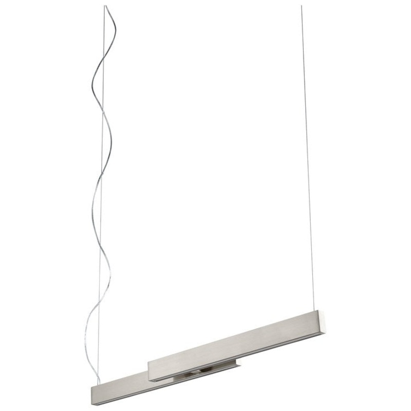 Klone Two-Light 40″ Linear Pendant – Satin Nickel