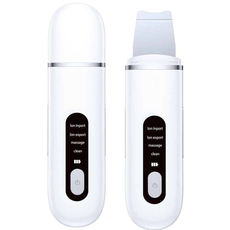 Rechargeable Ultrasonic Facial Spatula – Deep Pore Cleanser & Exfoliator