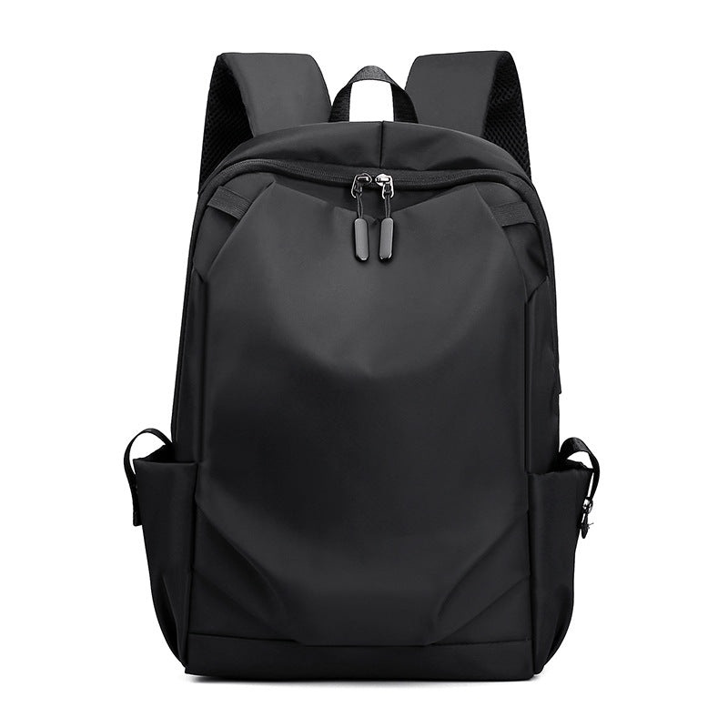 Black Modern Anti-Theft Laptop Backpack with USB Charging Port – Water-Repellent Travel & Business Bag for 15.6 Inch Laptops