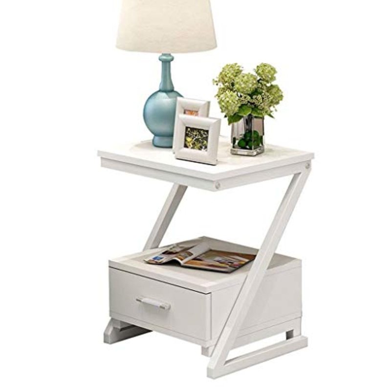 Comodini Letto Comodino Creativo Tavolo Moderno Semplice Camera Stoccaggio Divano Fianco del Mobile Semplice assemblaggio Multifunzionale Nordic Comodino Comodino