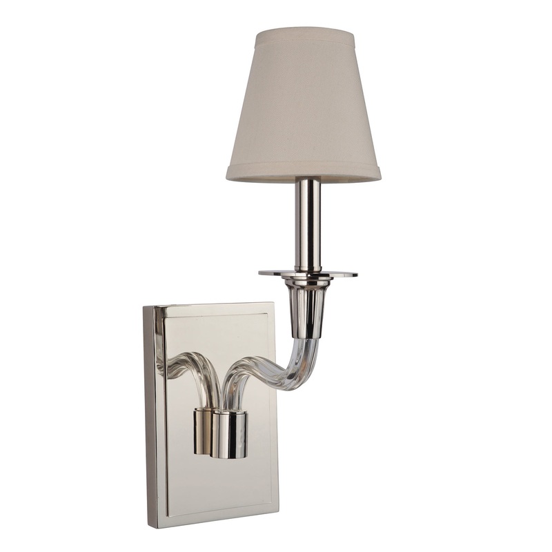 Craftmade 48061-PLN Deran – Gallery One Light Wall Sconce Polished Nickel (Discontinued)
