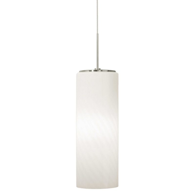 One Light Pendant from the Gauss Collection in Polished Nickel Finish by Stone Lighting