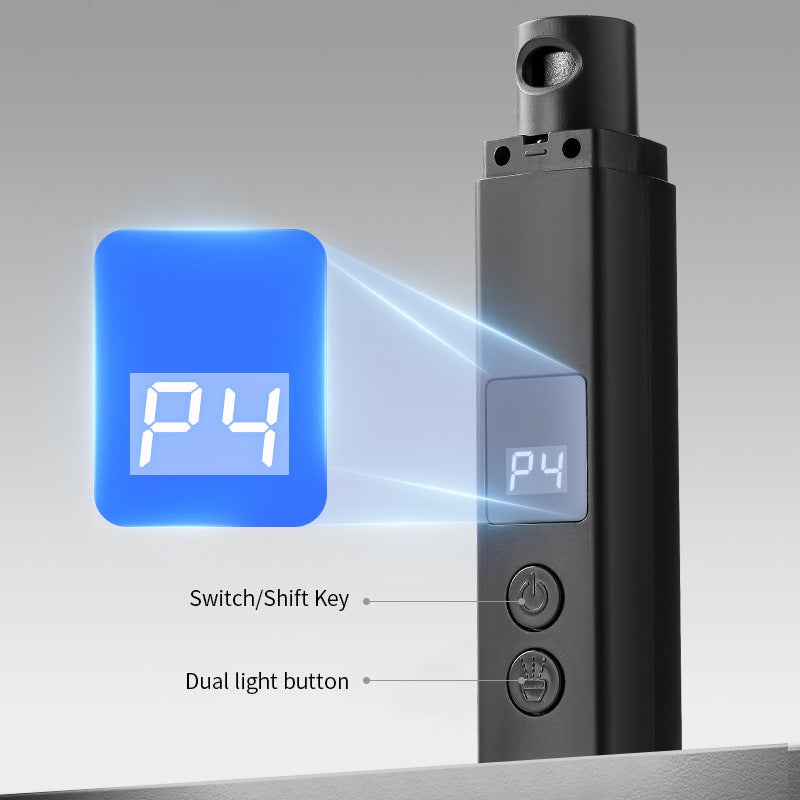 Black Professional Pet Nail Grinder Kit – LCD, LED, Laser, for Dogs & Cats